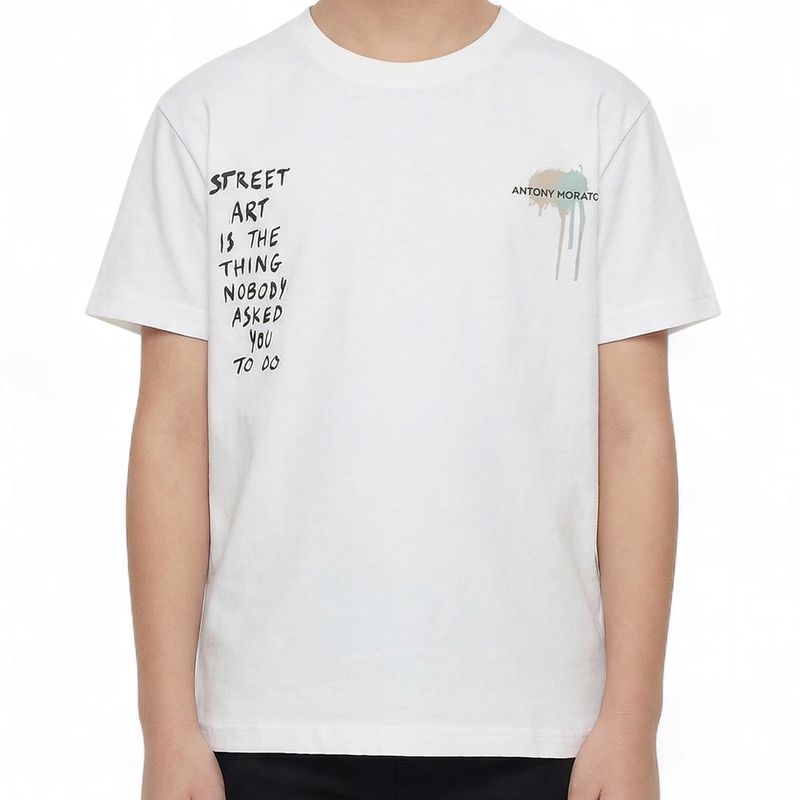 Antony Morato jongens tshirt cream