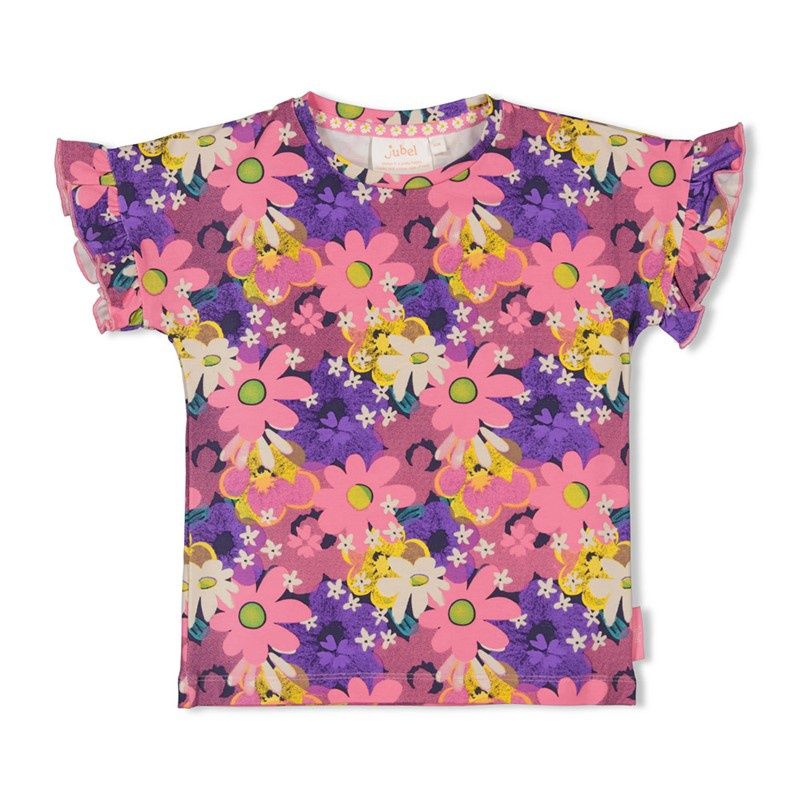 Jubel T-shirt AOP - Rolling into Spring bloemen