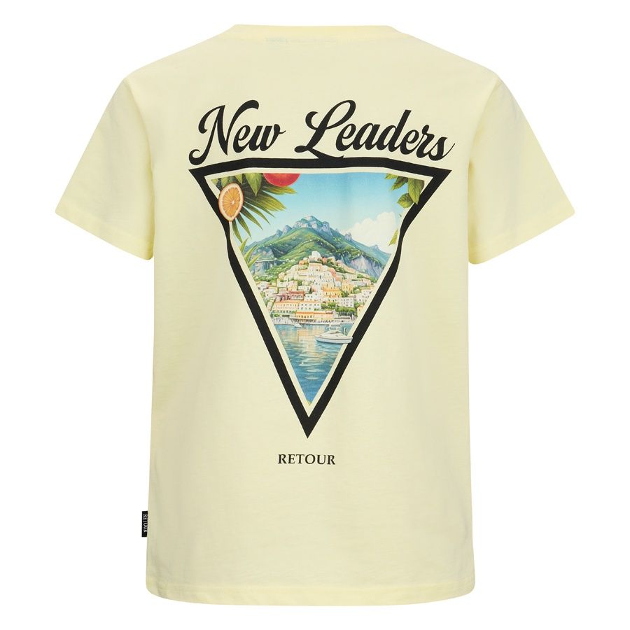 Retour jongens tshirt geel geerten