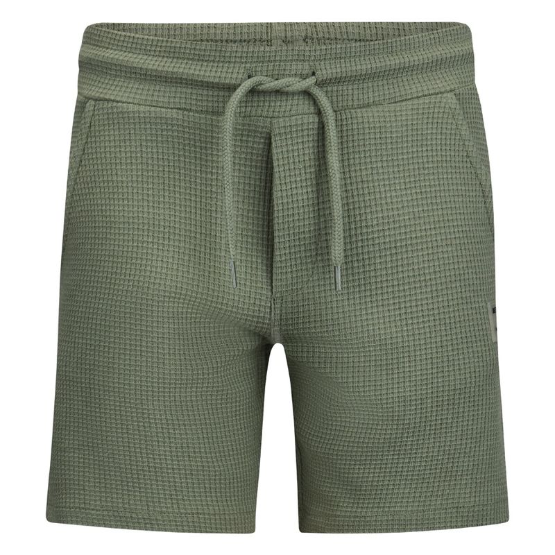 Retour jongens korte broek army groen William