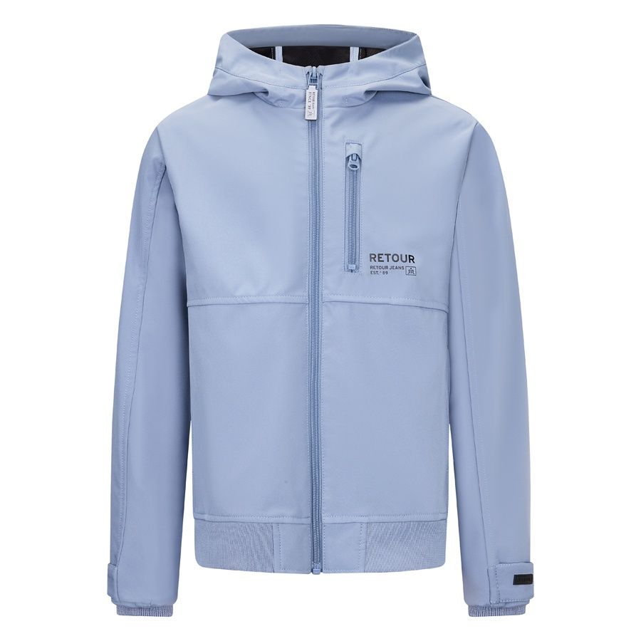 Retour jongens jas licht blauw Jim