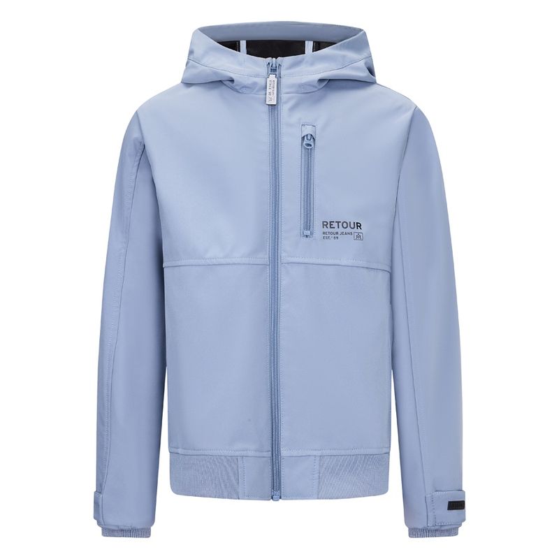 Retour jongens jas licht blauw Jim