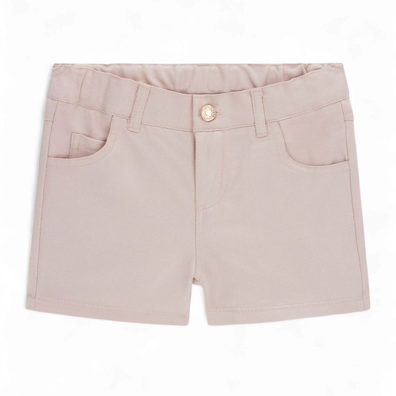 Guess baby meisjes korte broek oud roze denim