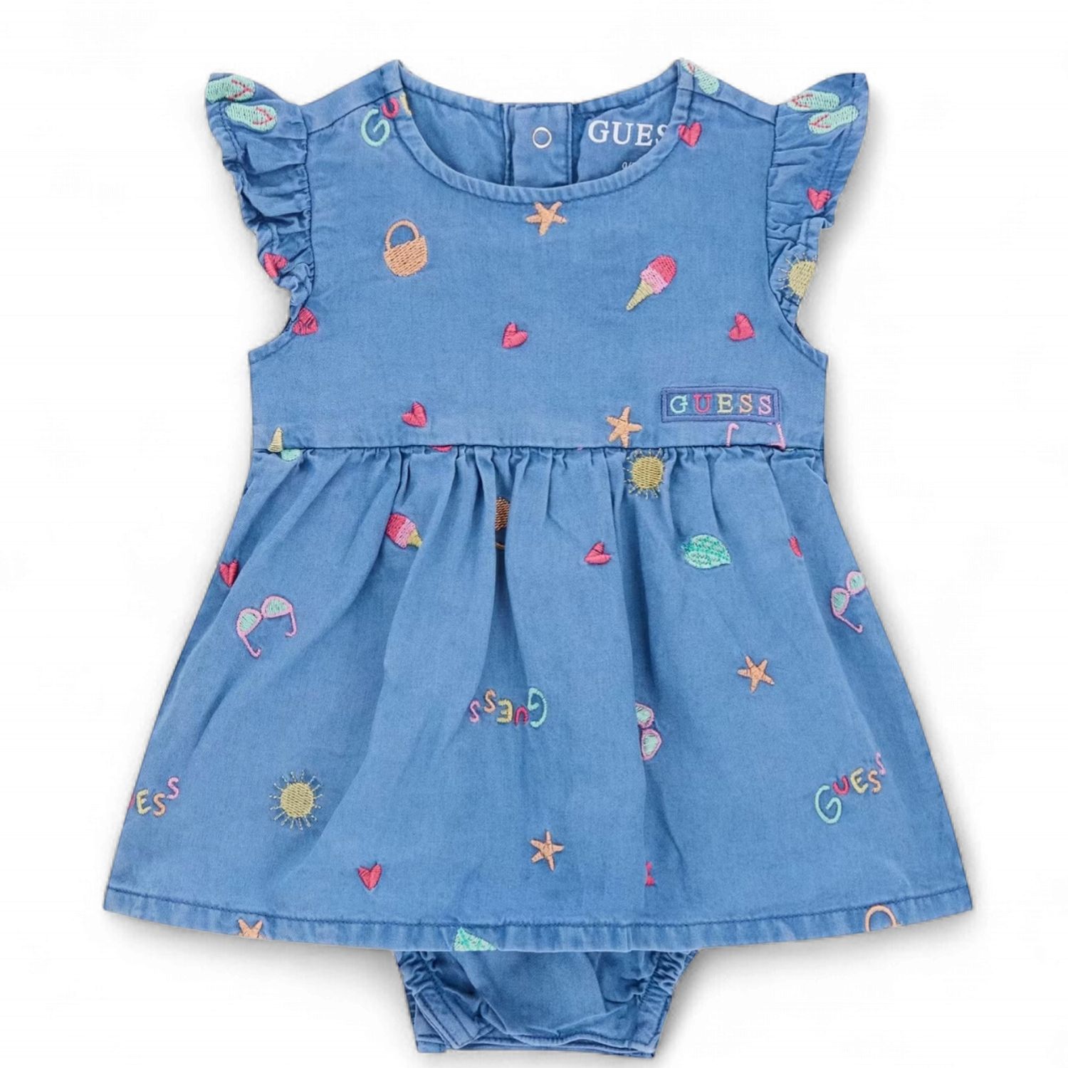 Guess baby meisjes set spijkerstof