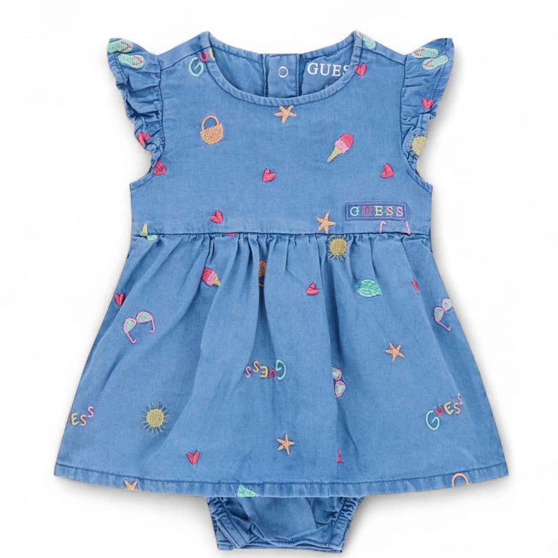 Guess baby meisjes set spijkerstof