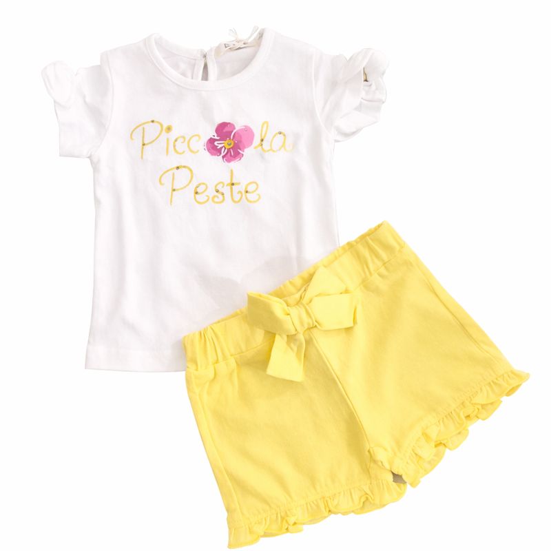 EMC baby meisjes set geel