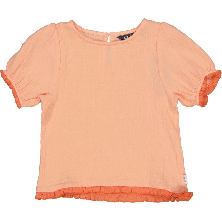 Quapi meisjes tshirt oranje