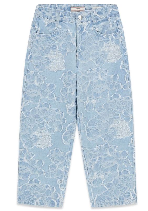 Guess meisjes jeans witte bloem
