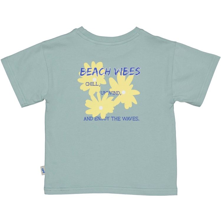 Quapi baby jongens tshirt mint bloem