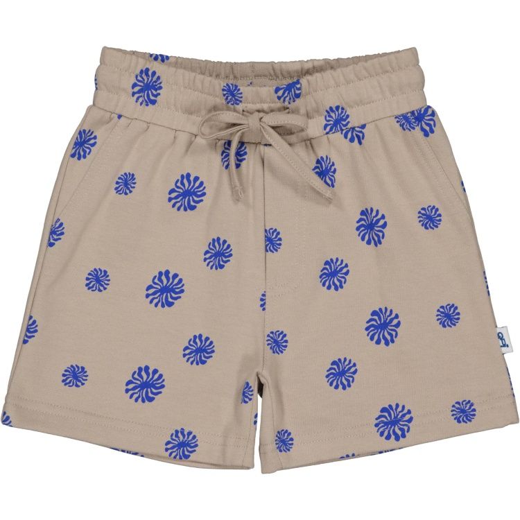 Quapi baby jongens short beige blauw
