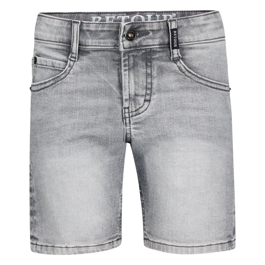 Retour jongens korte spijkerbroek grijs Brecht