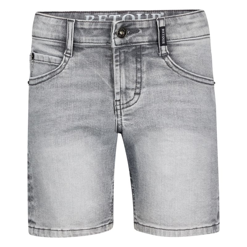 Retour jongens korte spijkerbroek grijs Brecht