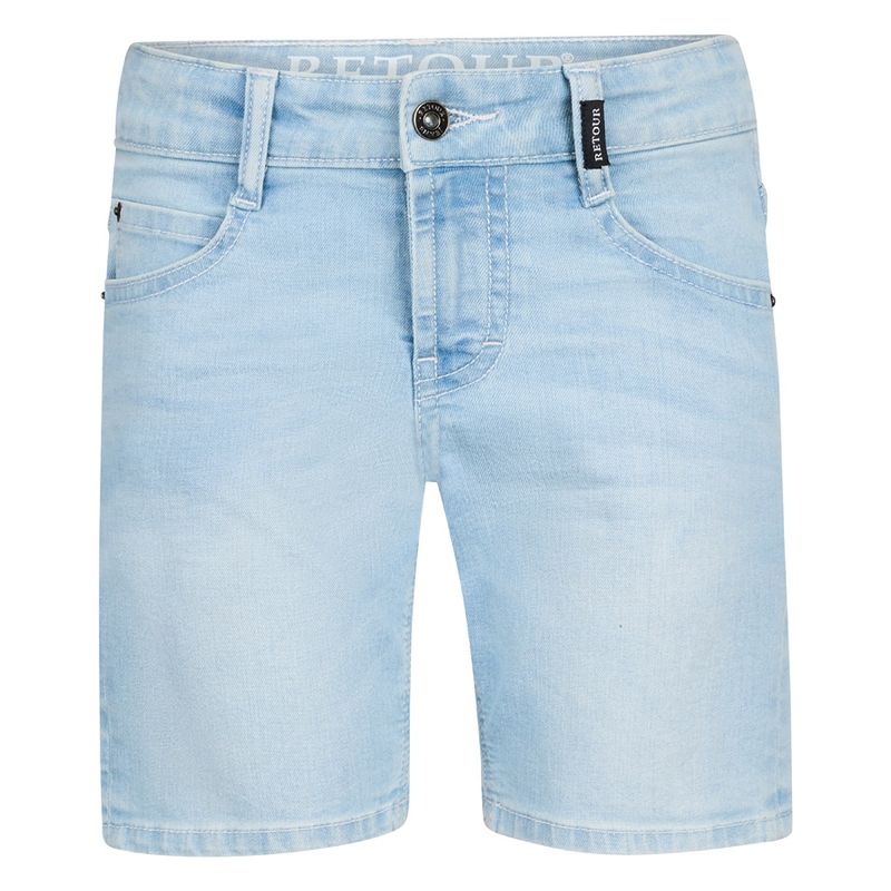 Retour jongens korte spijkerbroek licht blauw
