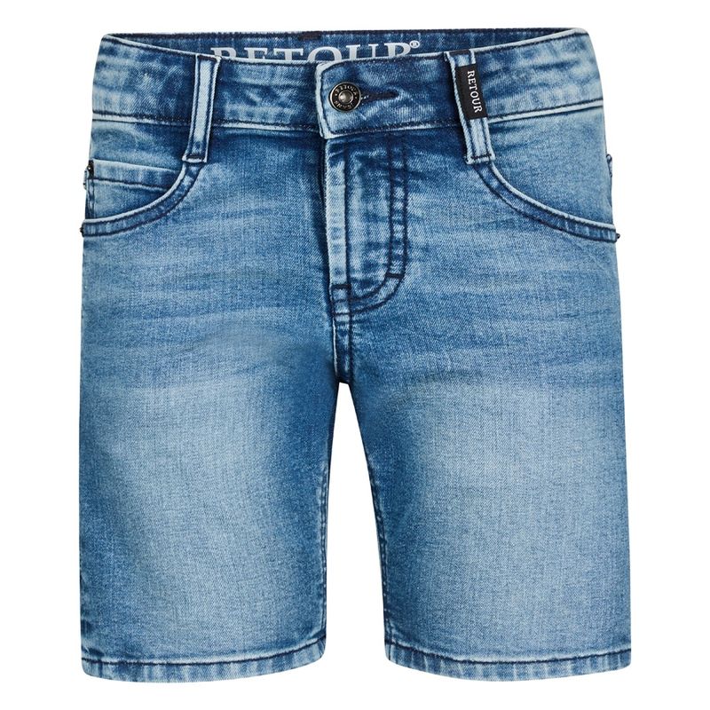 Retour jongens korte spijkerbroek blauw