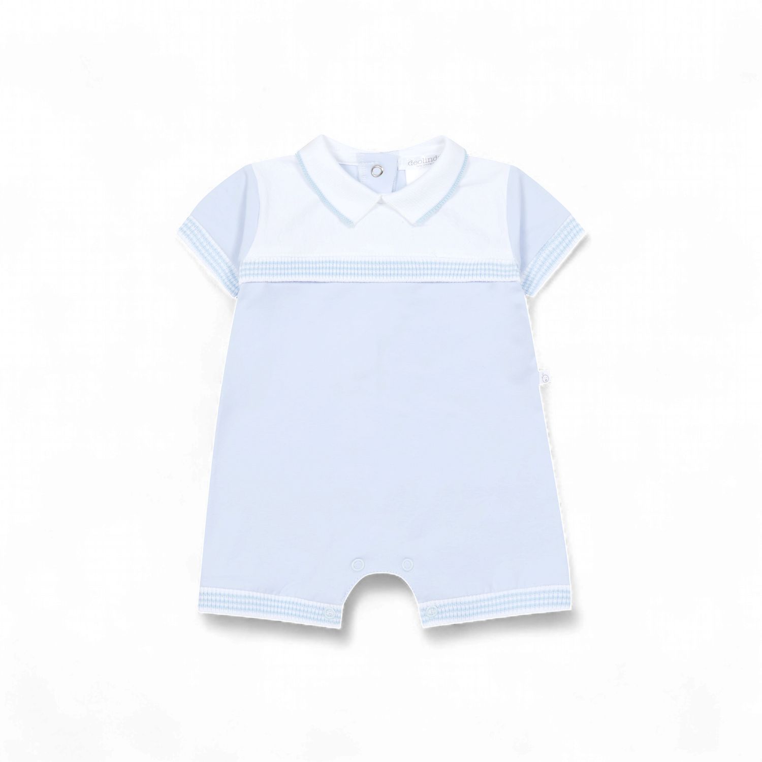 Deolinda baby jongens romper blauw