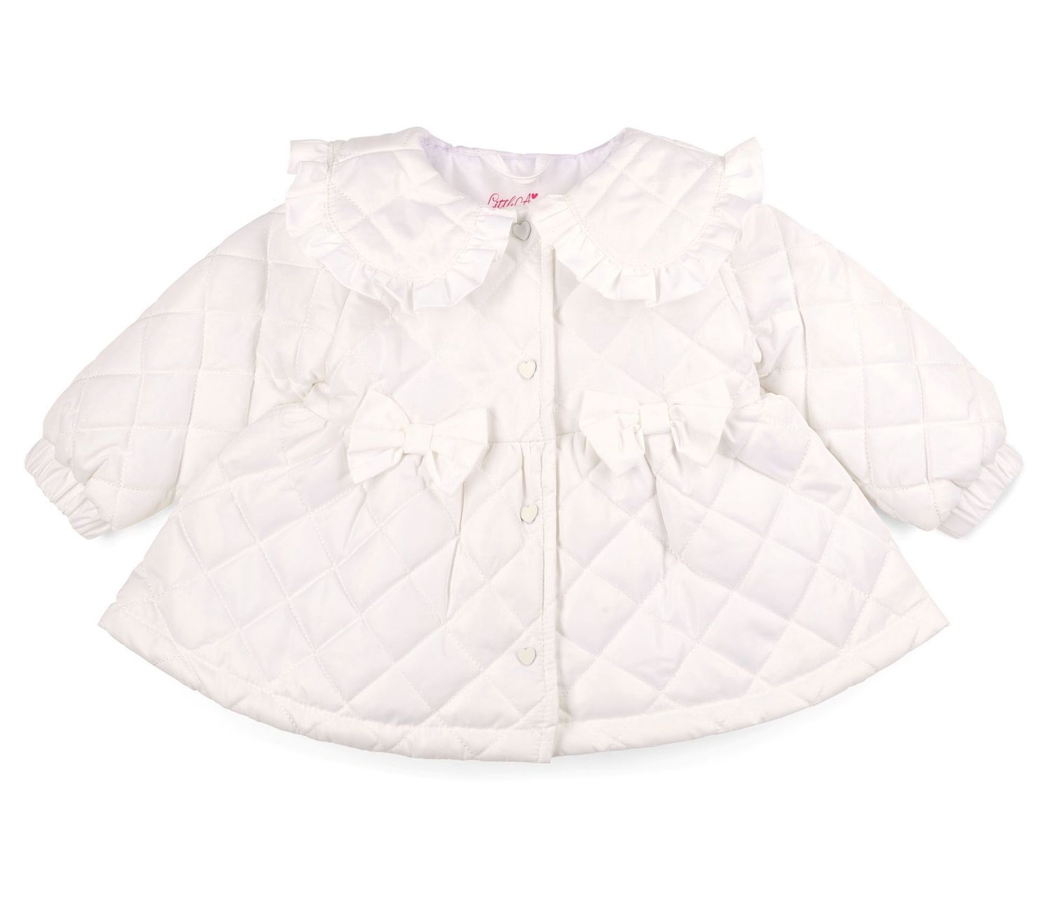 Little A jacket Penelope Bright White