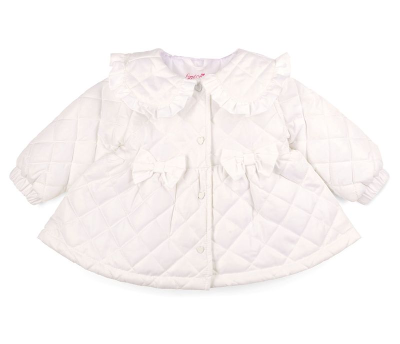 Little A jacket Penelope Bright White
