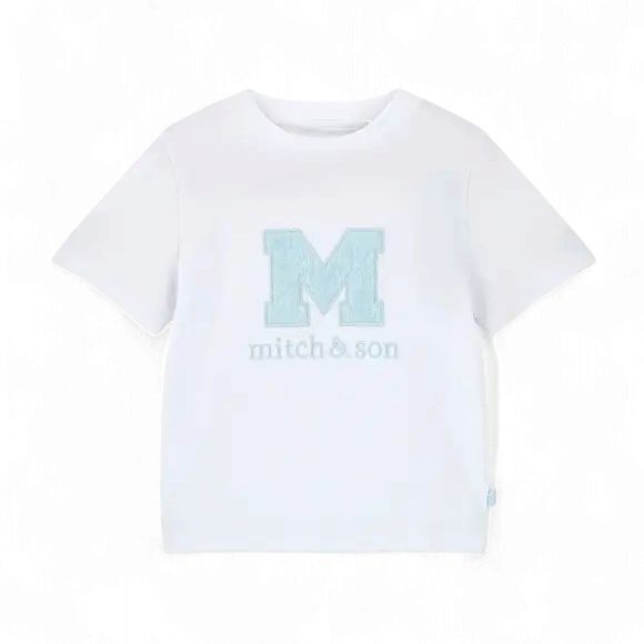 Mitch &amp; Son Odin tshirt wit