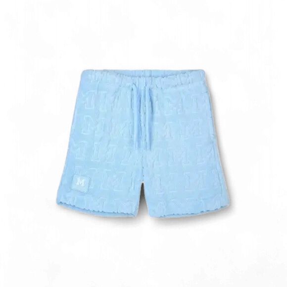 Mitch &amp; Son Oslo short licht blauw badstof