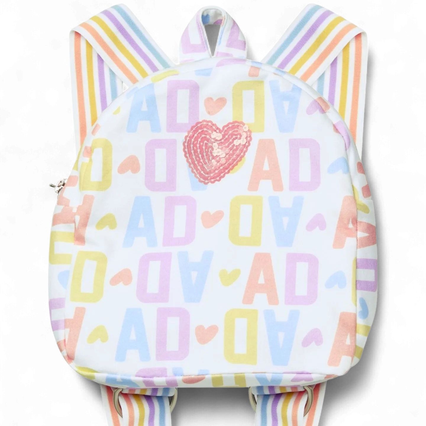 A'Dee Meisjes Rugtas Skylah Initial Bright Wit