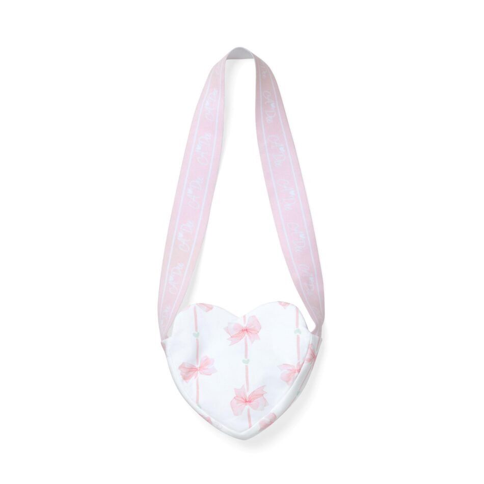 A’Dee Rosia hartjesvorm tas (Bright White)