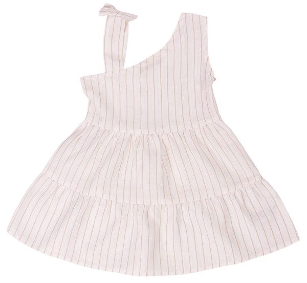 EMC meisjes jurk streep beige