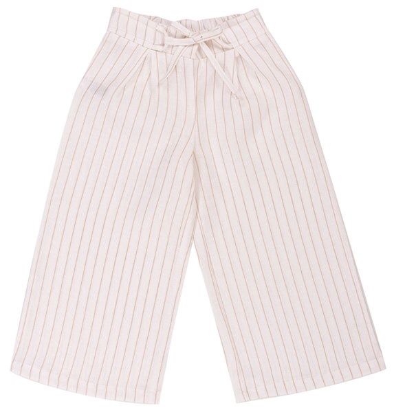 EMC meisjes broek beige streep