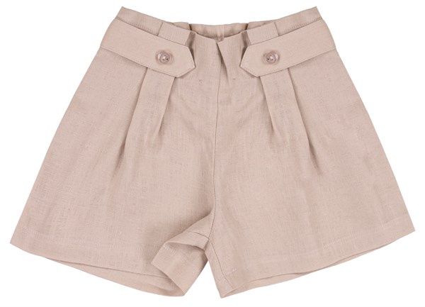 EMC meisjes korte broek beige