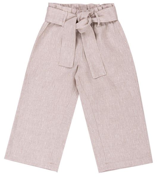 EMC meisjes broek beige riem