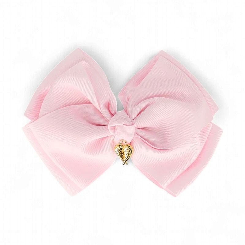 Angel's face haarstrik clip metallic pink