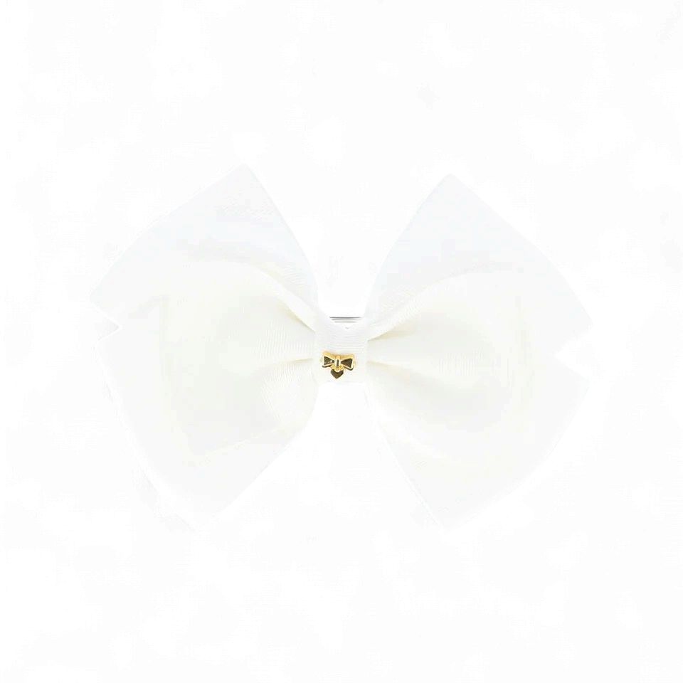 Angel's face haarclip groot wit