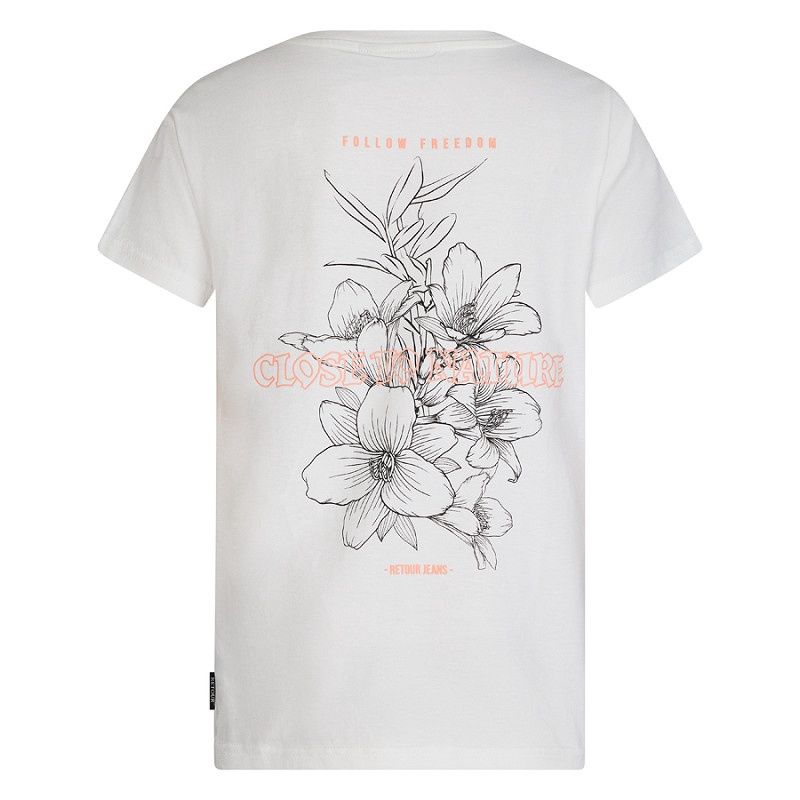 Retour jongens tshirt off white Nathan