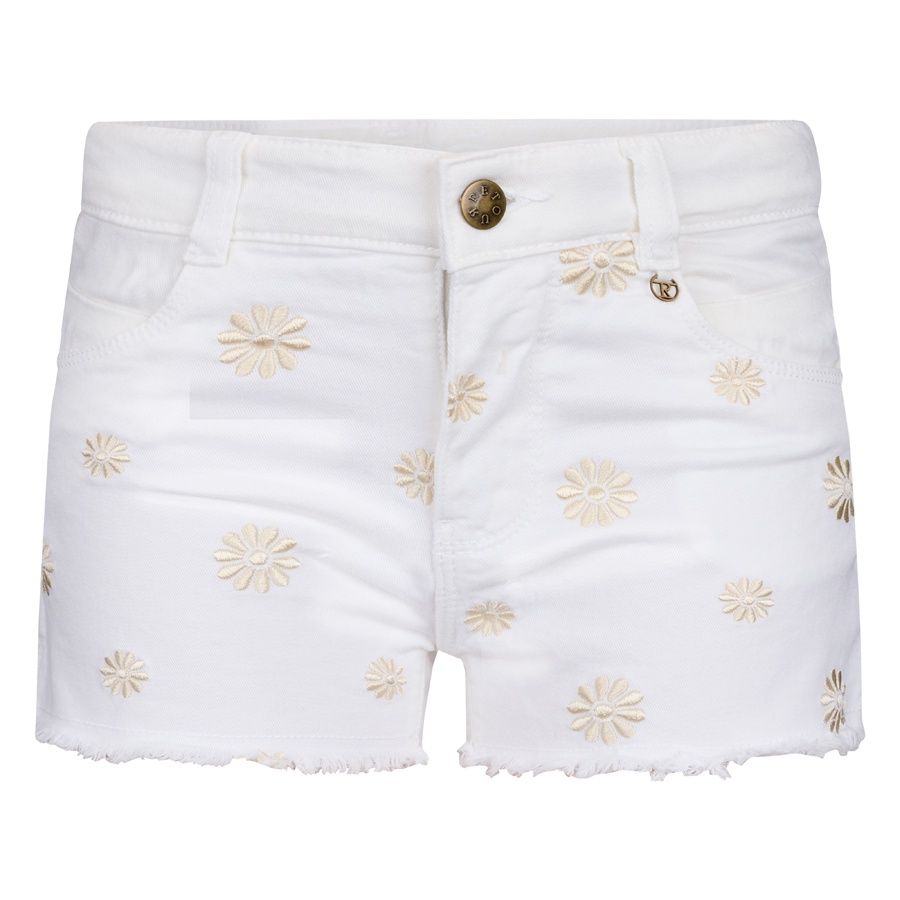 Retour meisjes korte broek denim wit Sevran