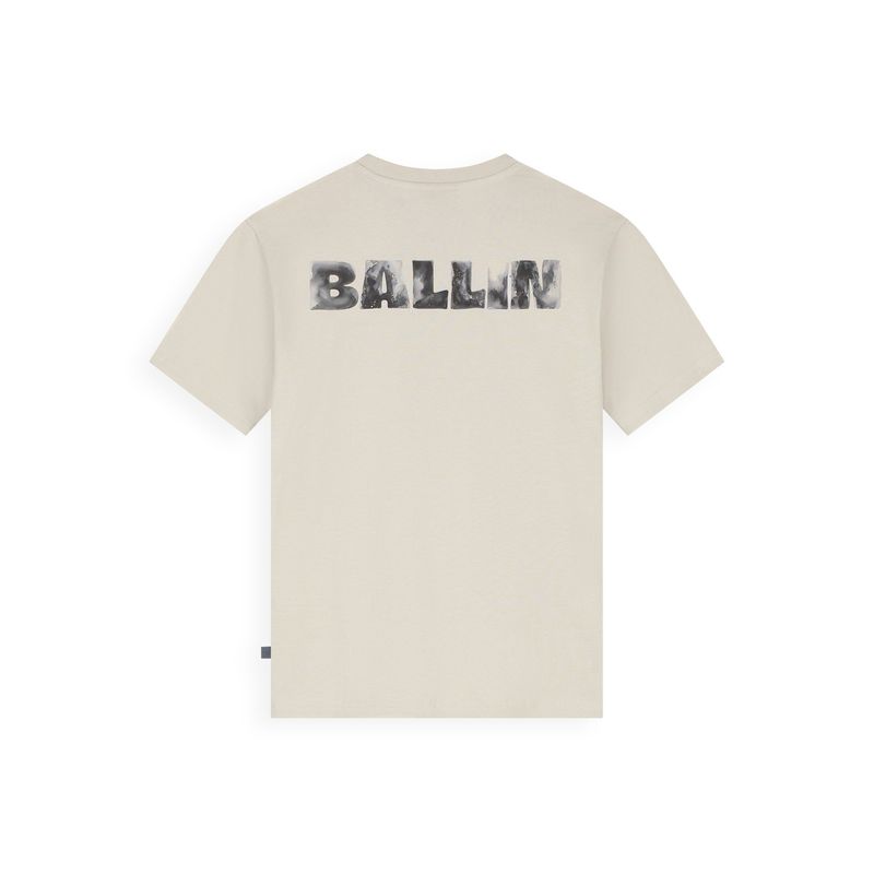 Ballin Junior Watercolor Logo T-shirt taupe