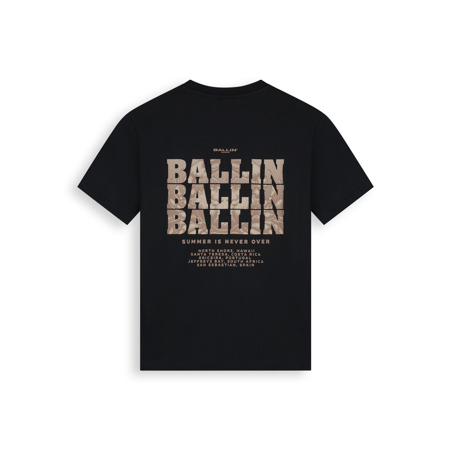 Ballin Junior Summer Is Never Over T-shirt zwart