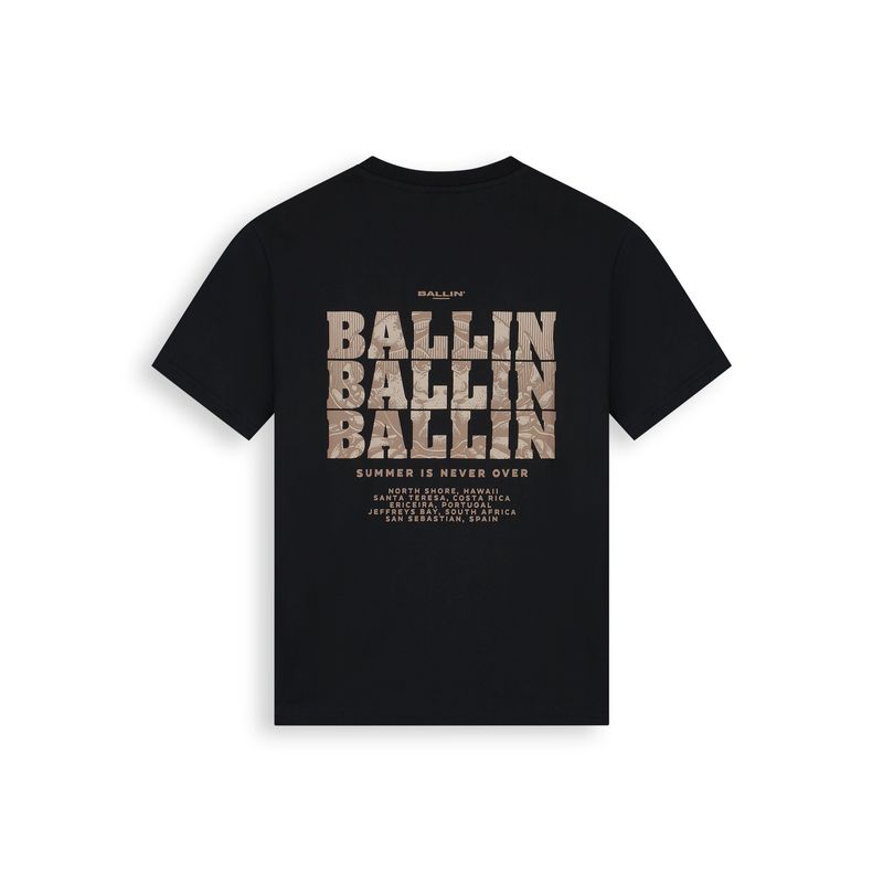 Ballin Junior Summer Is Never Over T-shirt zwart