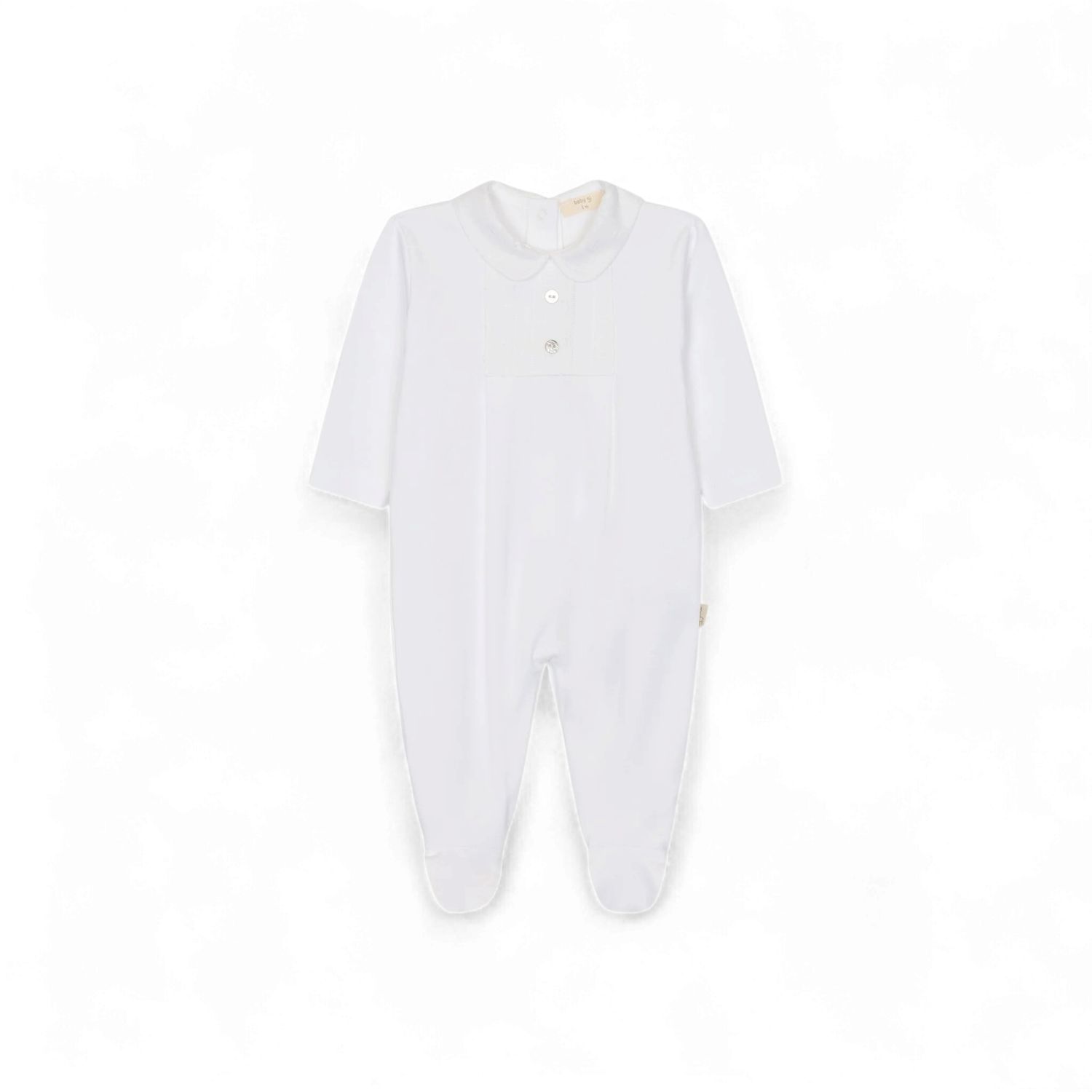 Baby Gi boxpakje wit kant