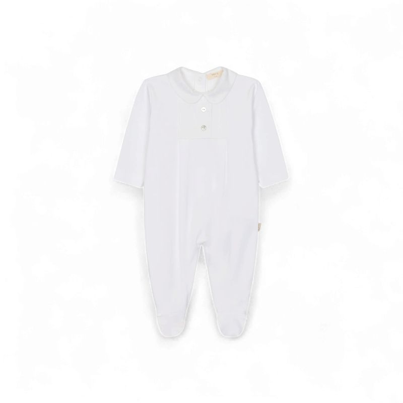 Baby Gi boxpakje wit kant