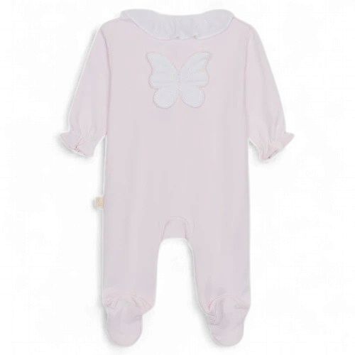 Baby Gi meisjes boxpakje roze vlinder op rug