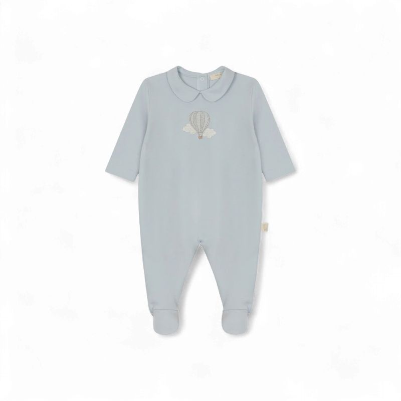 Baby Gi jongens boxpakje blauw luchtballon