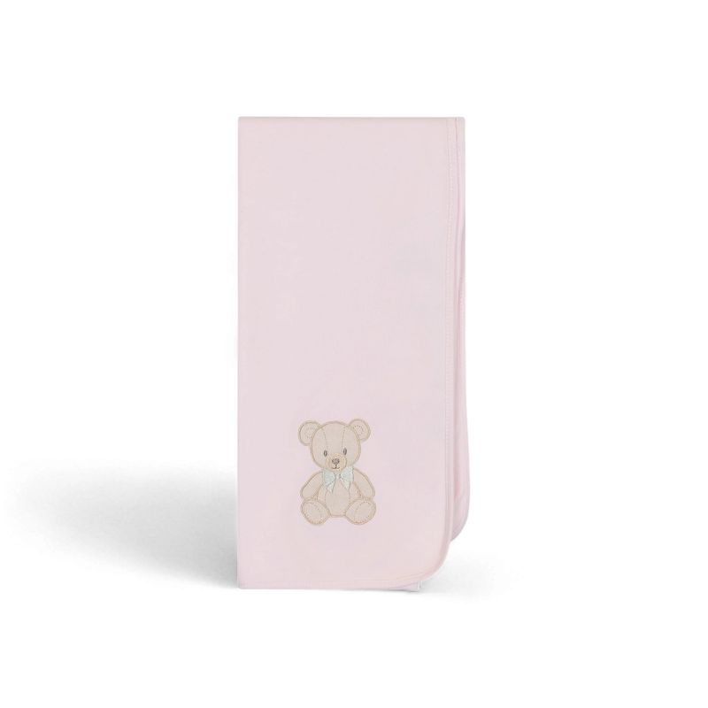 Baby Gi omslagdoek beer roze