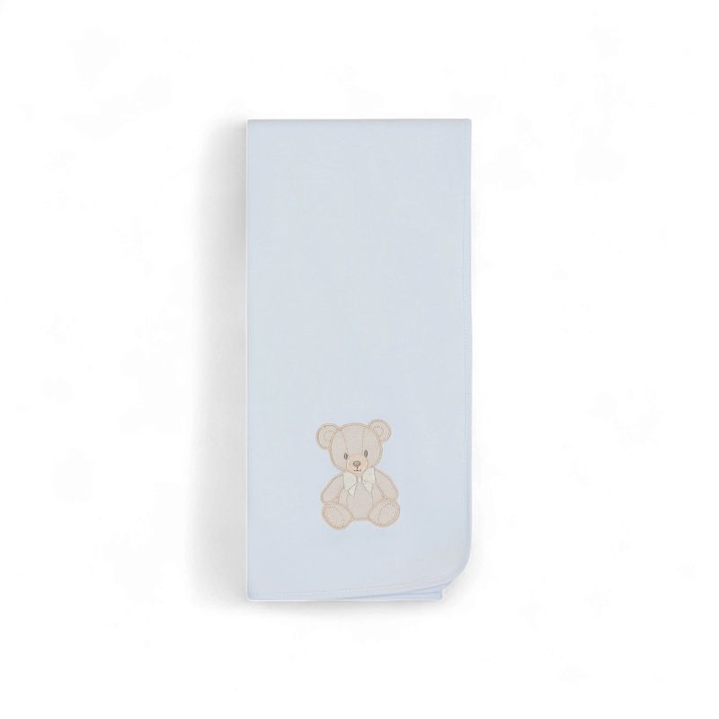 Baby Gi omslagdoek beer blauw