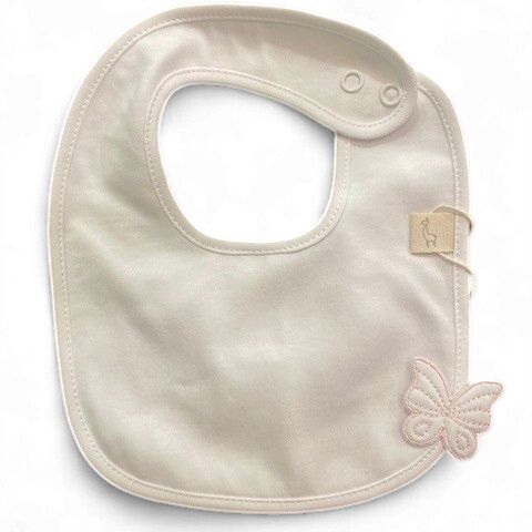 Baby Gi slabber vlinder wit