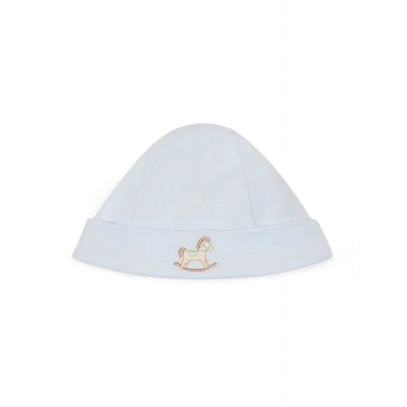 Baby Gi muts paard blauw