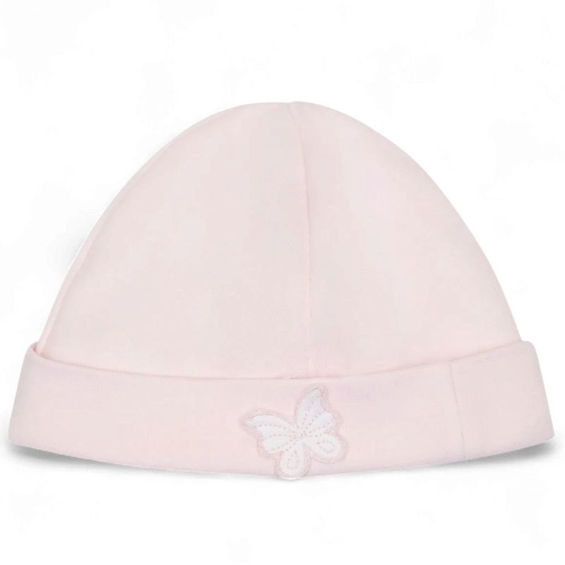 Baby Gi muts vlinder roze