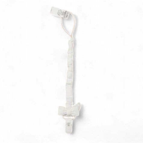 Baby Gi speenkoord kant strik wit