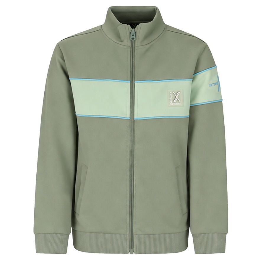 Retour jongens joggings vest army groen Goal