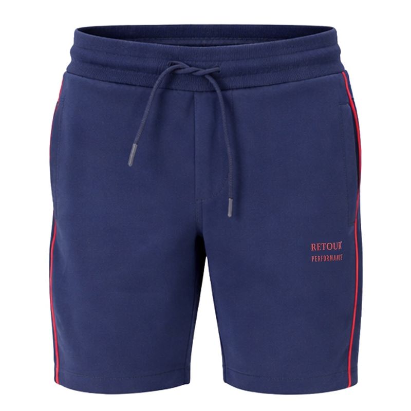 Retour jongens jogging broek kort donker blauw Pyke