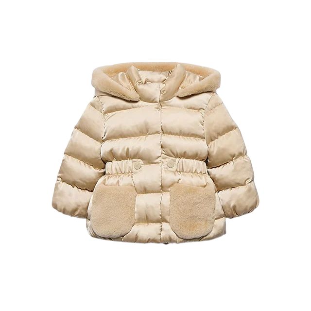 Abel &amp; Lula Satin Coat almendra