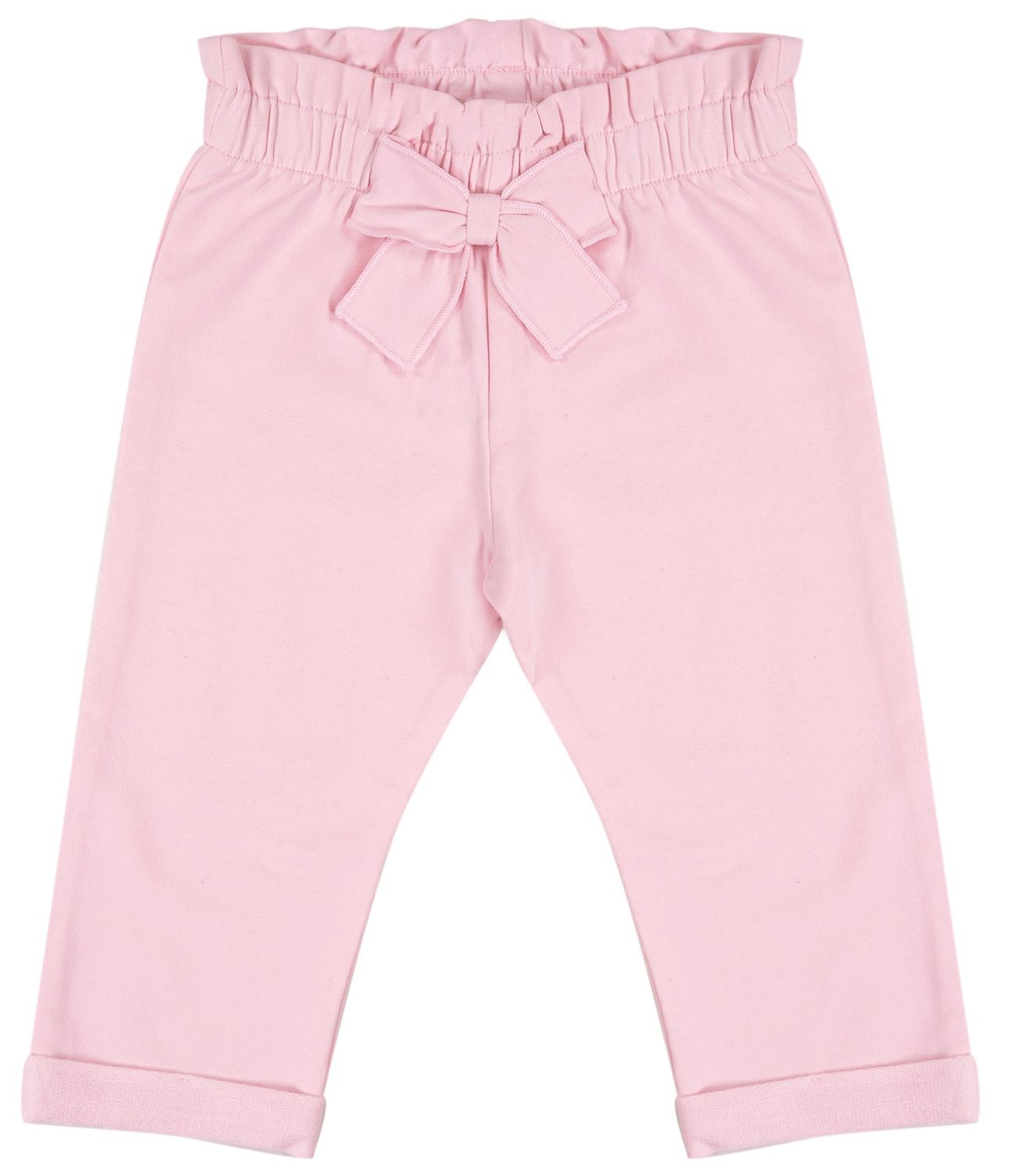 EMC baby meisjes broek licht roze strik